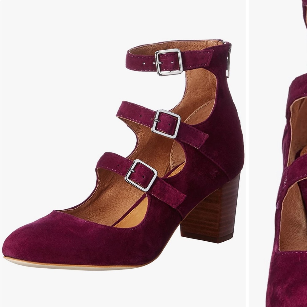 Corso Como Suede Buckled Pumps